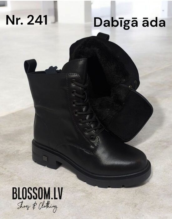 Dabīgās ādas ziemas apavi (Ctogo-GOGO)